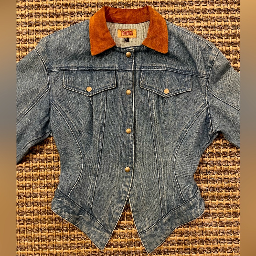 Vintage Phoenix Arizona Frontier Collections Denim Jacket